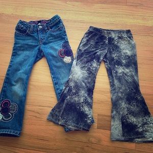 Double pair of girls 4t pants!